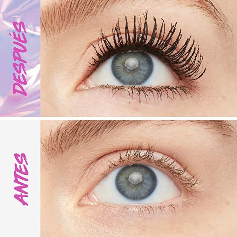 máscara de pestañas maybelline the falsies surreal extensions antes y después